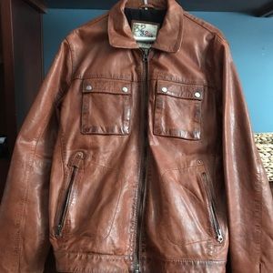 32 Bar Blues Handsome leather jacket